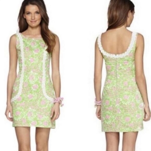 Lilly Pulitzer Cabana Pink Sunnyside Dress - Picture 1 of 14